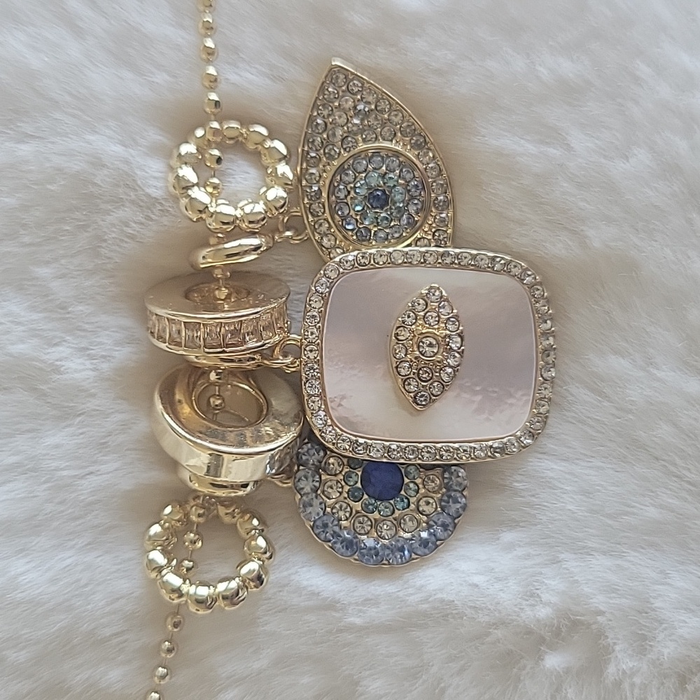 BaubleBar | Evil Eye Charm Necklace - Picture 7 of 7